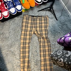 plaid pants